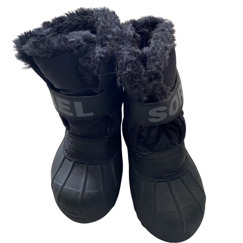 Sorel Kids Black Snow Boots